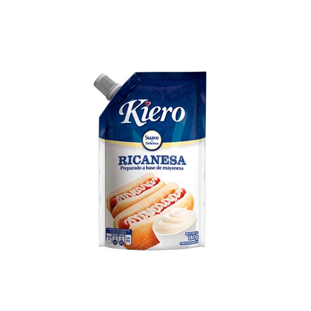 MAYONESA KIERO 180GR