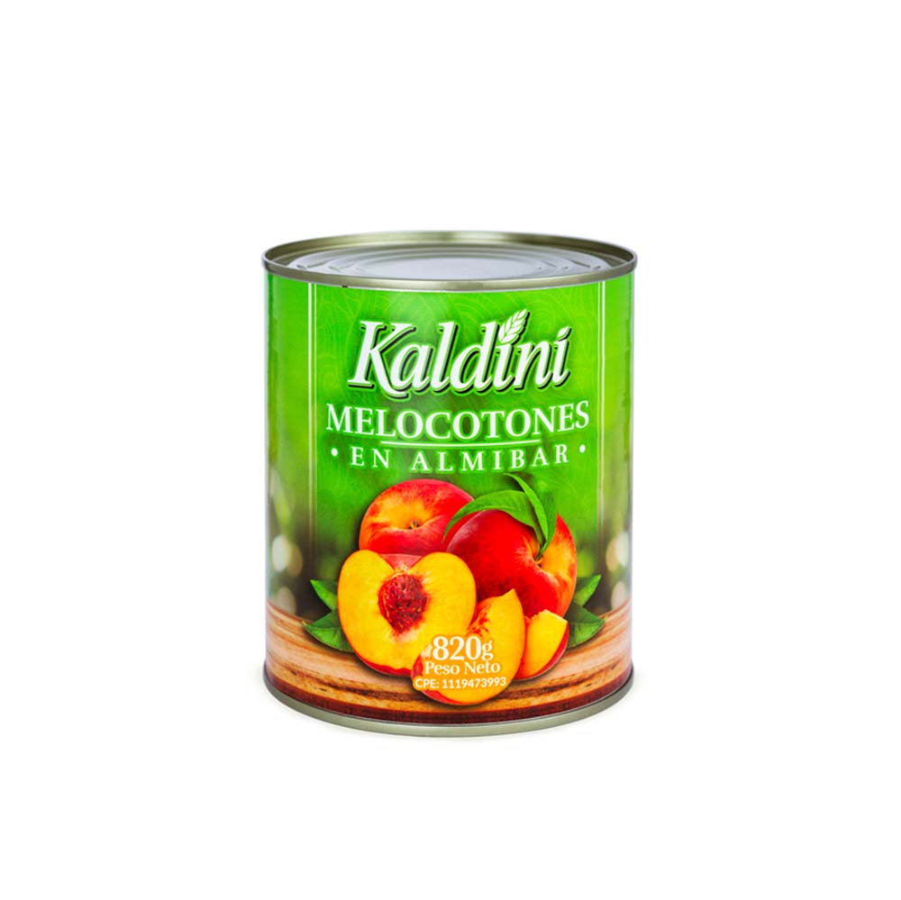 MELOCOTON EN ALMIBAR KALDINI 820GR