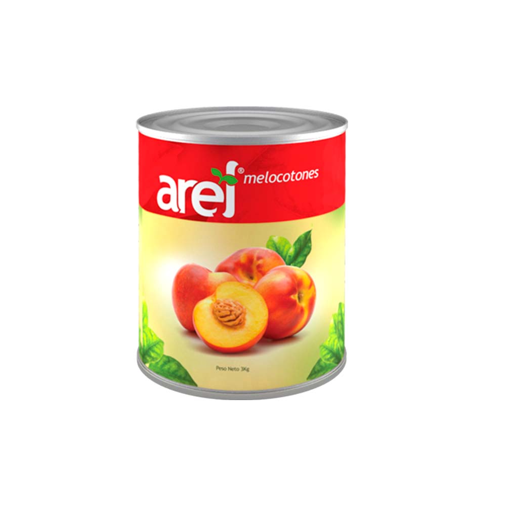 MELOCOTONES EN ALMIBAR AREL 3KG