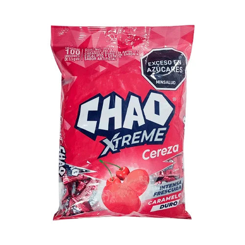 CARAMELOS CHAO XTREME CEREZA 100UND