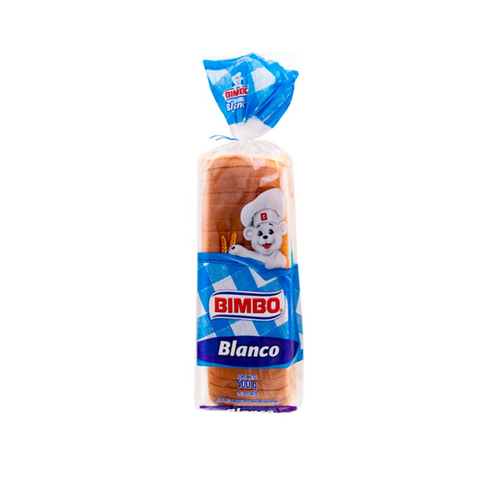 PAN BIMBO BLANCO 500GR