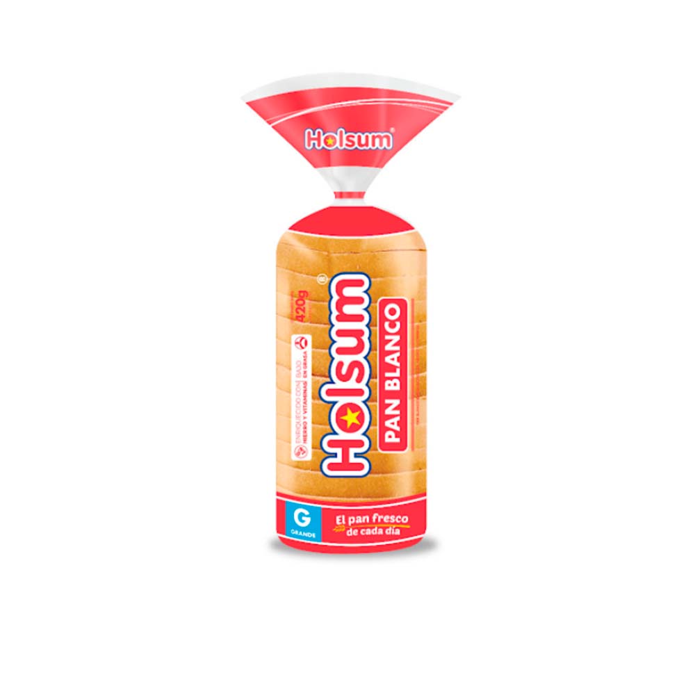 PAN HOLSUM BLANCO 420 GR