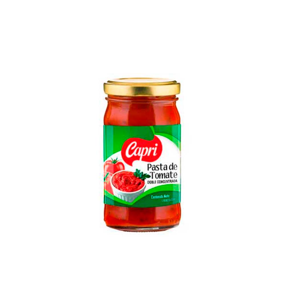 PASTA DE TOMATE DOBLE CONCENTRADO CAPRI 190GRX24