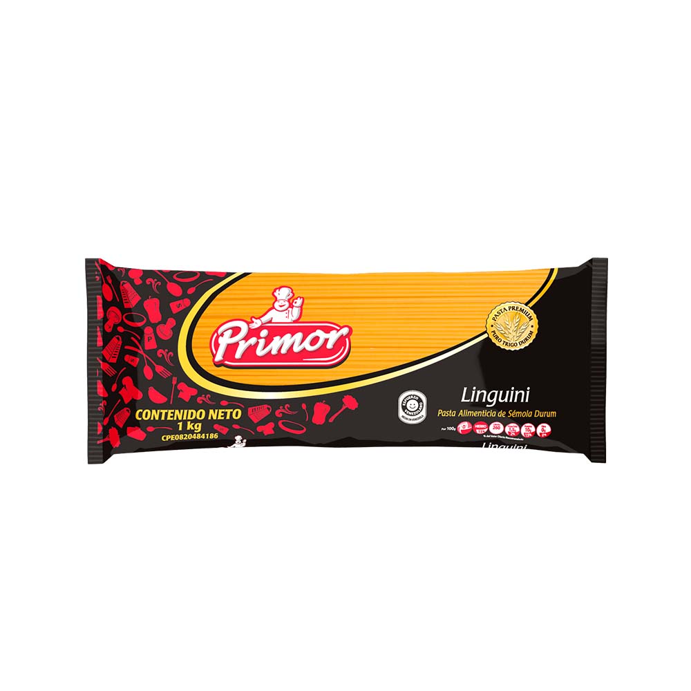PASTA LARGA PRIMOR LINGUINI 1KG
