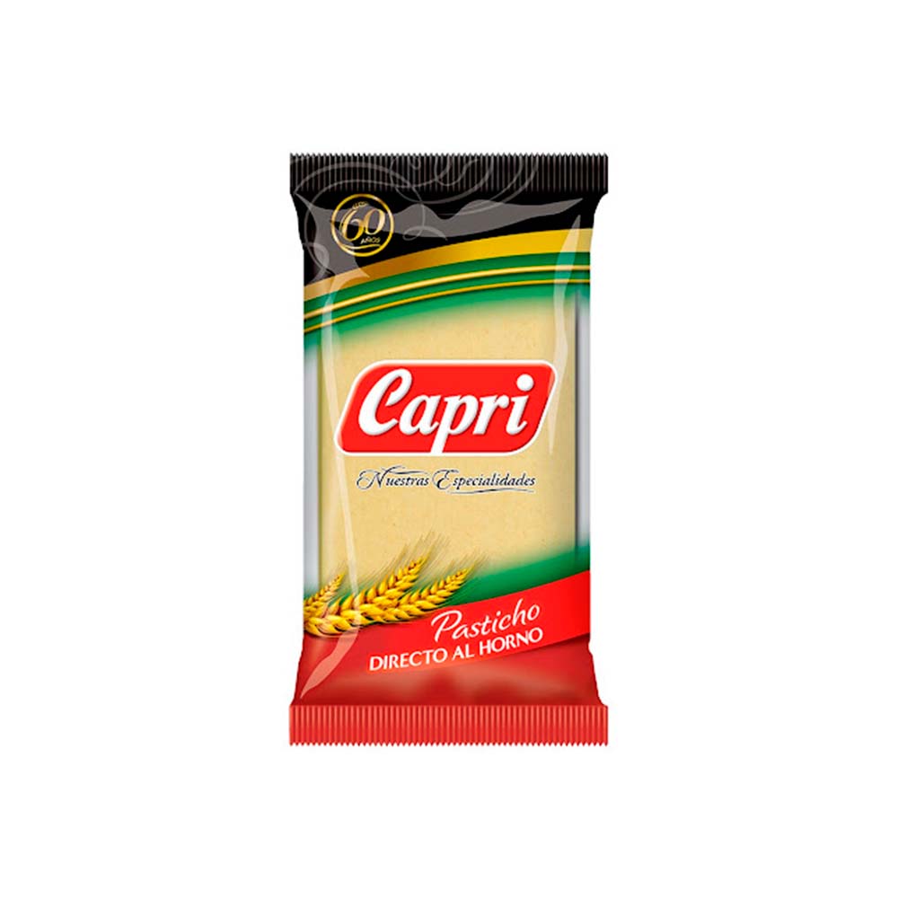 PASTA PARA PASTICHO CAPRI 250G