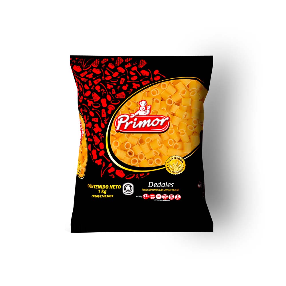 PASTA PRIMOR DEDALES 1KG