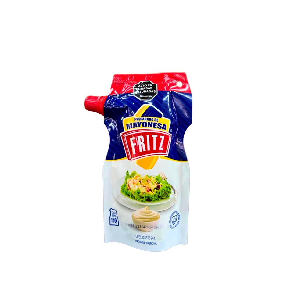 PREPARADO DE MAYONESA FRITZ DOY PACK 150G