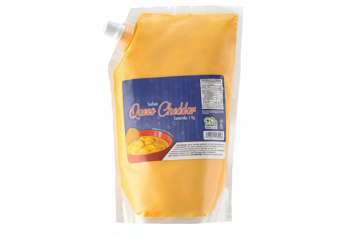 ADEREZO  SABOR QUESO CHEDDAR BOLSA KILO 1KG