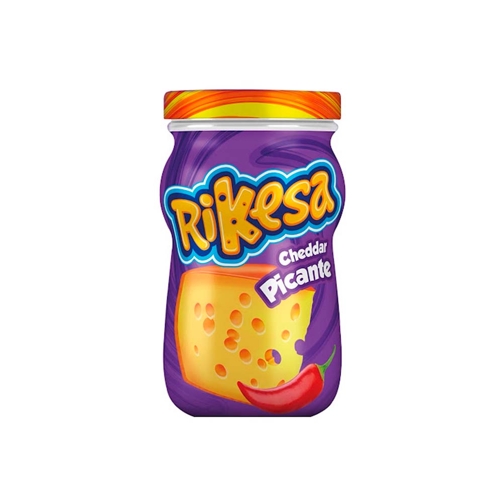 RIKESA QUESO CHEDDAR PICANTE 200GR