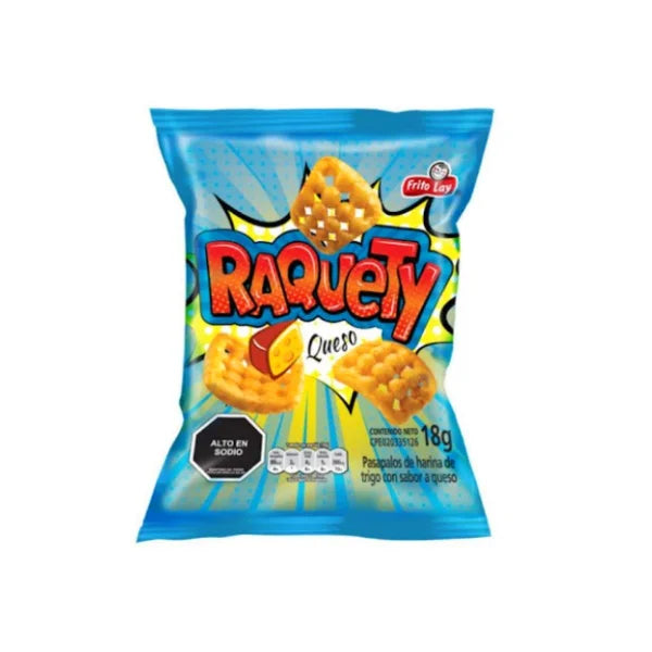 RAQUETY DE QUESO 18GR TIRA
