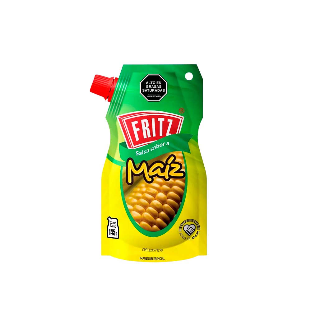 SALSA DE MAIZ FRITZ DOY PACK 145GR