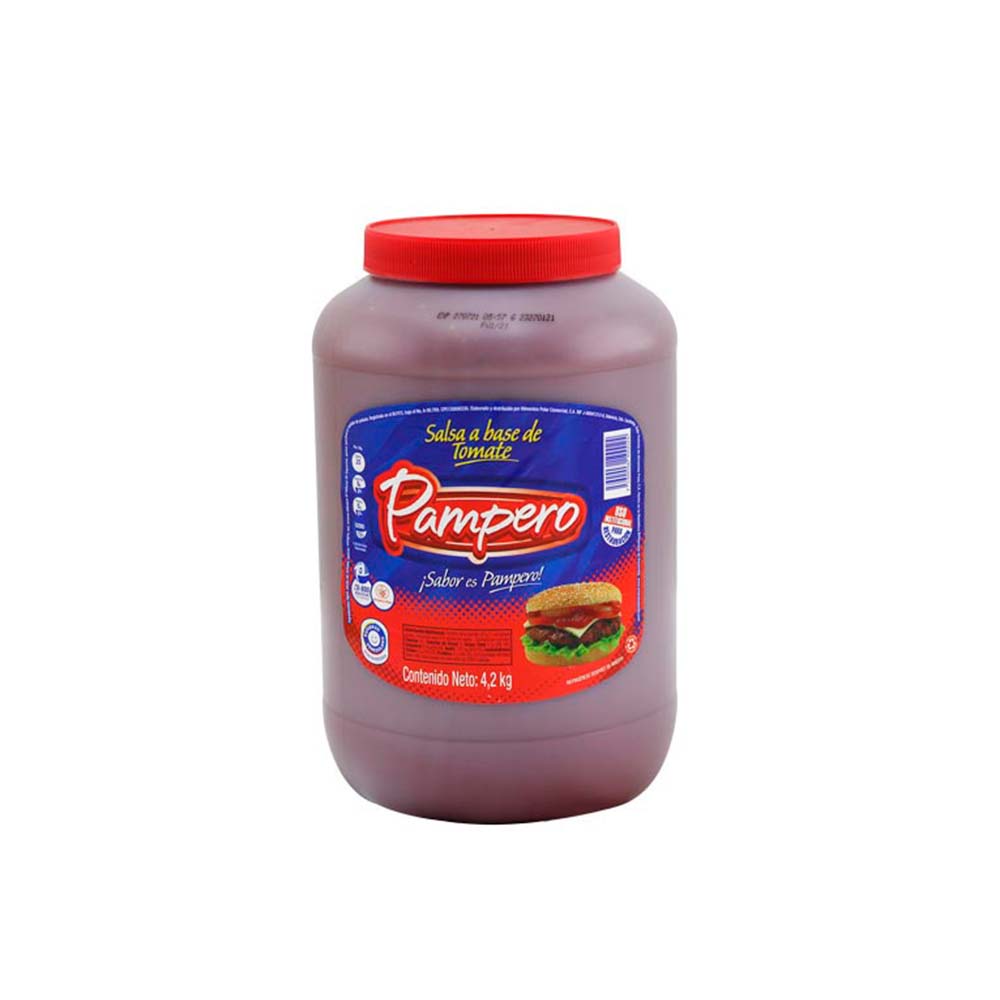 SALSA DE TOMATE PAMPERO 4,2KG