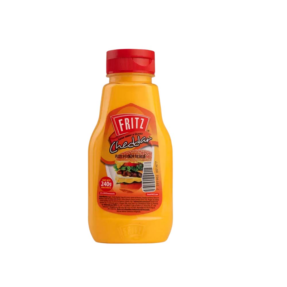 SALSA CHEDDAR FRITZ 240GR