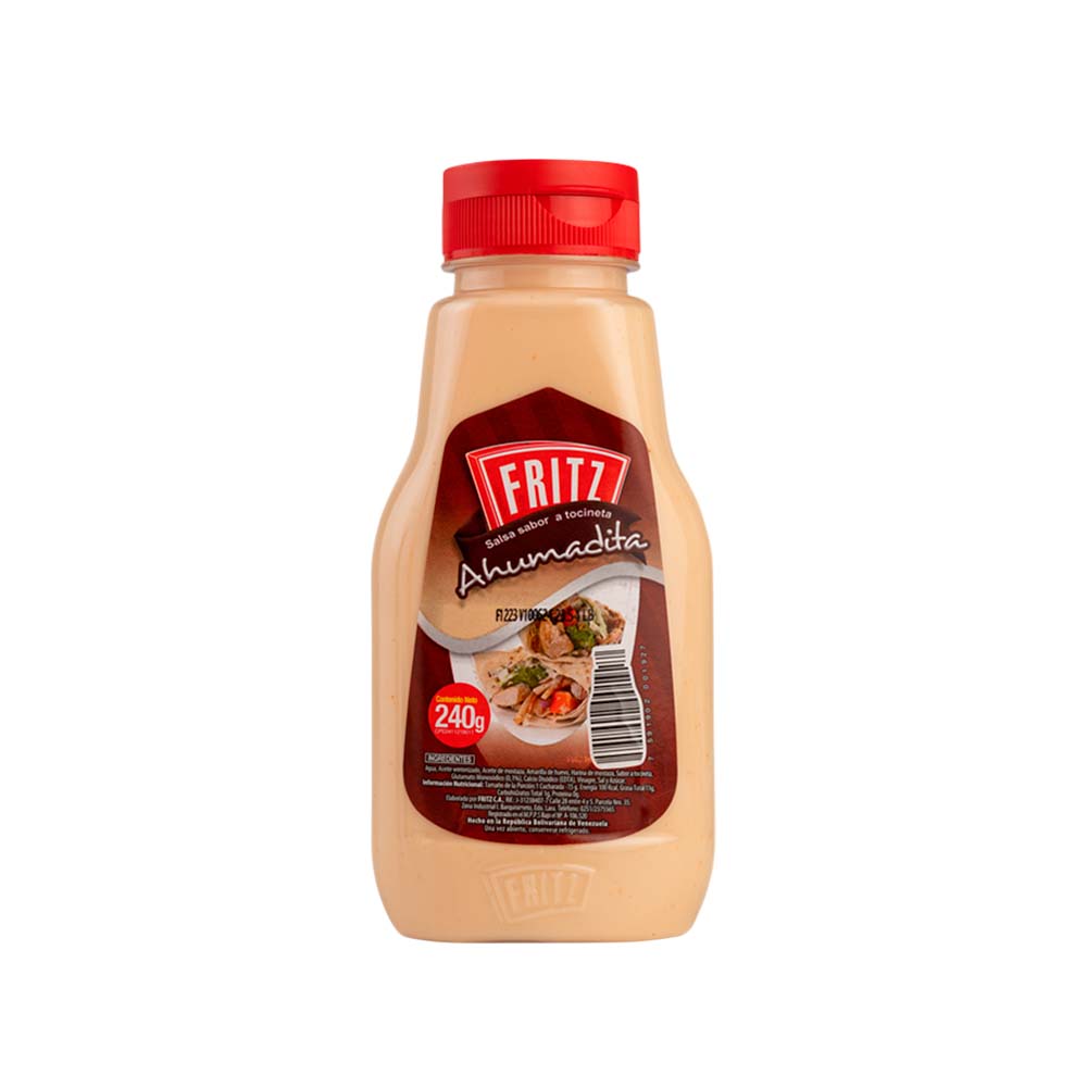 SALSA DE TOCINETA AHUMADITA FRITZ 240GR