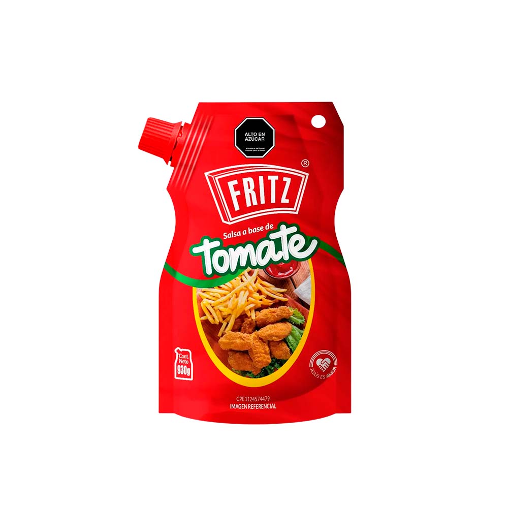 SALSA DE TOMATE FRITZ DOY PACK 165G