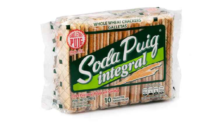 GALLETA SODA PUIG INTEGRAL 290GR