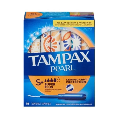 TAMPAX PEARL SUPER PLUS NARANJA