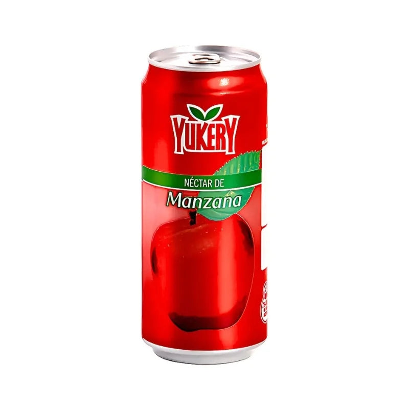 Jugo Yukery de Manzana en Lata de 355 ML