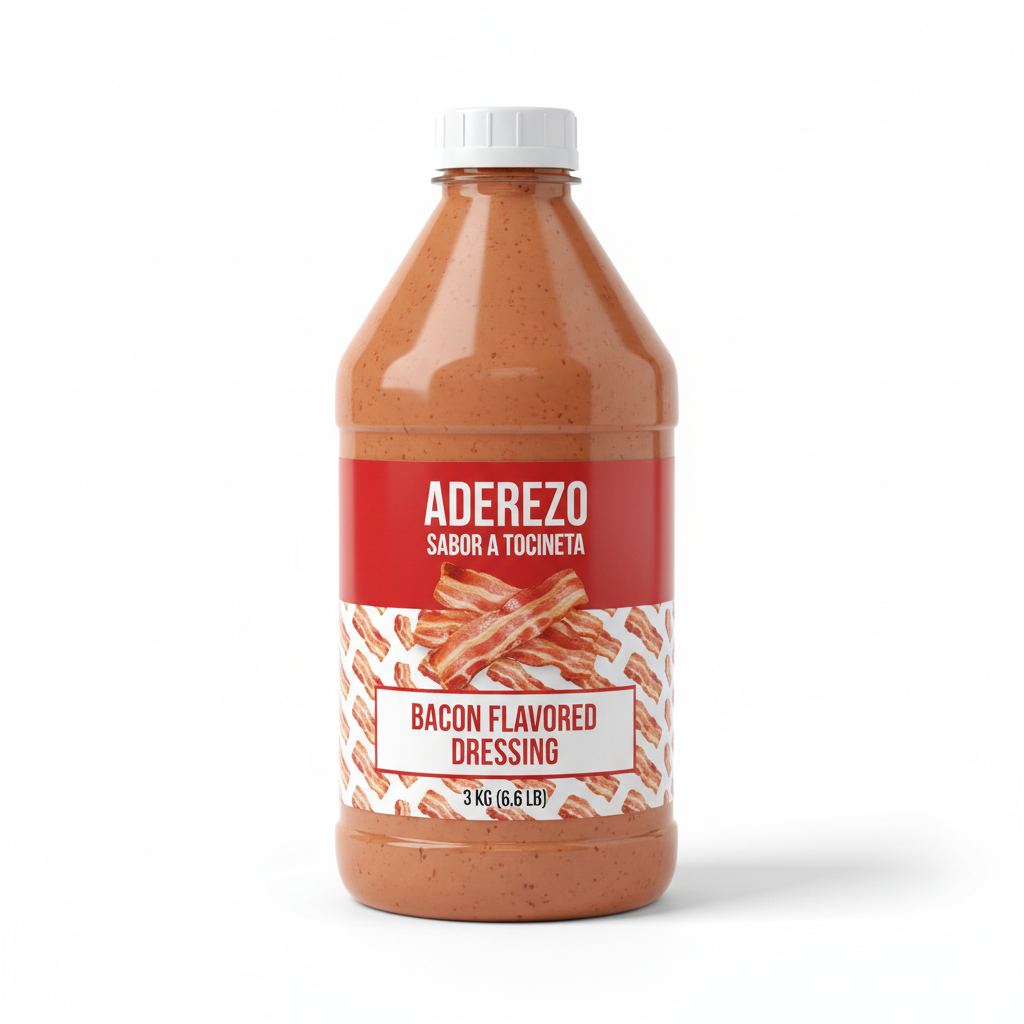 ADEREZO SABOR A TOCINETA GALON 3KG x 4Und