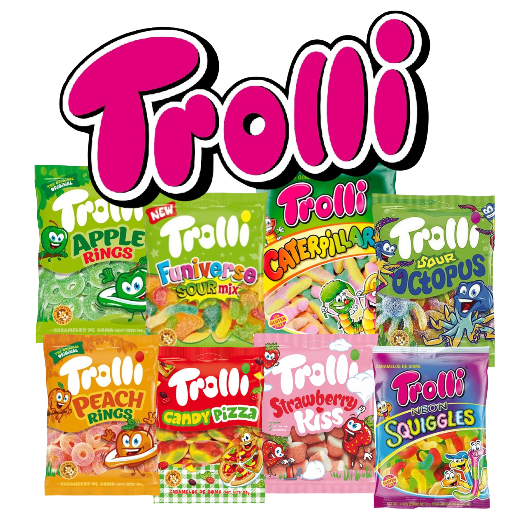 GOMITAS TROLLI SABOR SURTIDO 100G