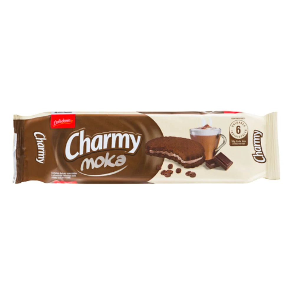 GALLETA CHARMY TUBO DE MOKA 192GR