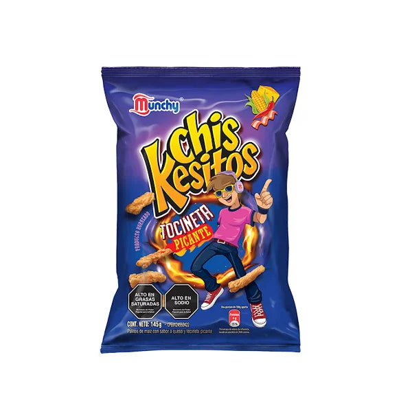 CHISKESITOS TOCINETA PICANTE 145GR