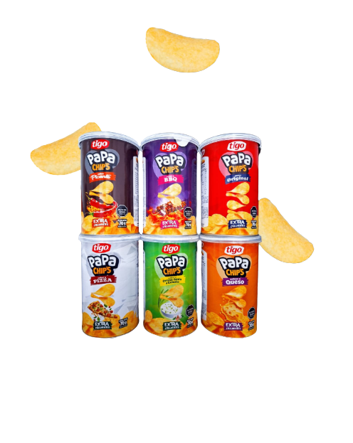PAPAS CHIPS TIGO SABORES 70GR