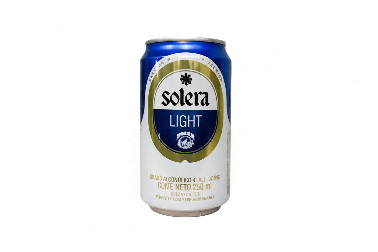 CERVEZA SOLERA LIHGT DE LATA 250ML