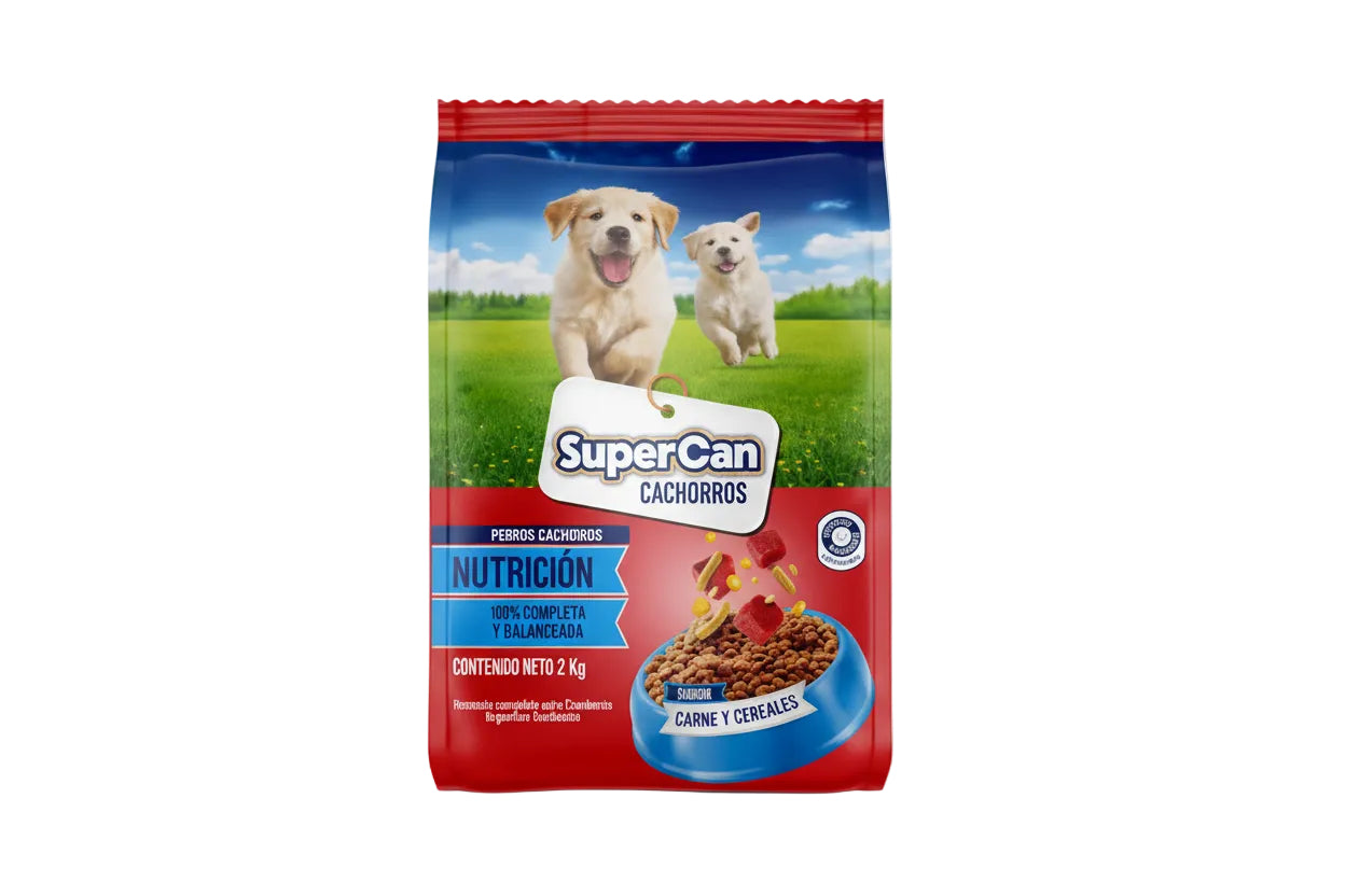 SUPER CAN CACHORRO CARN. 2KG