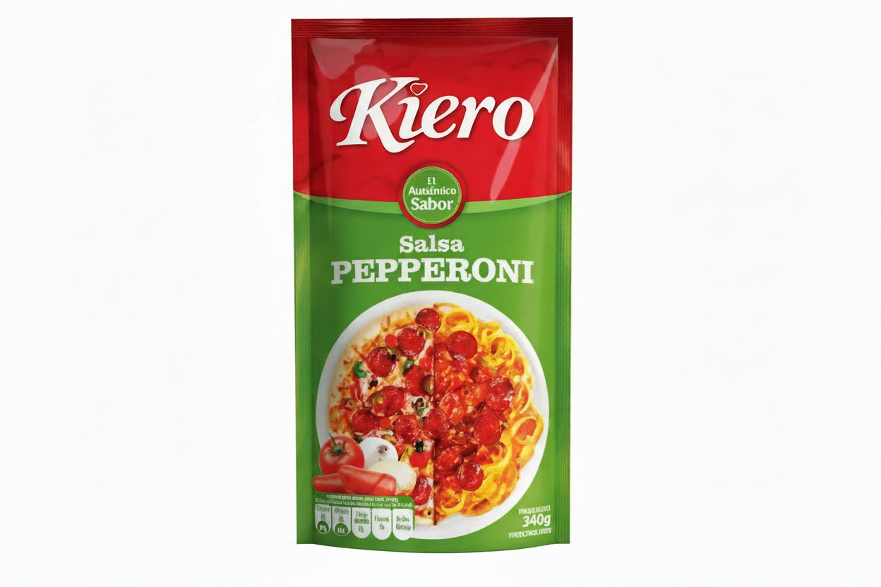 SALSA PEPPERONI KIERO 340GR