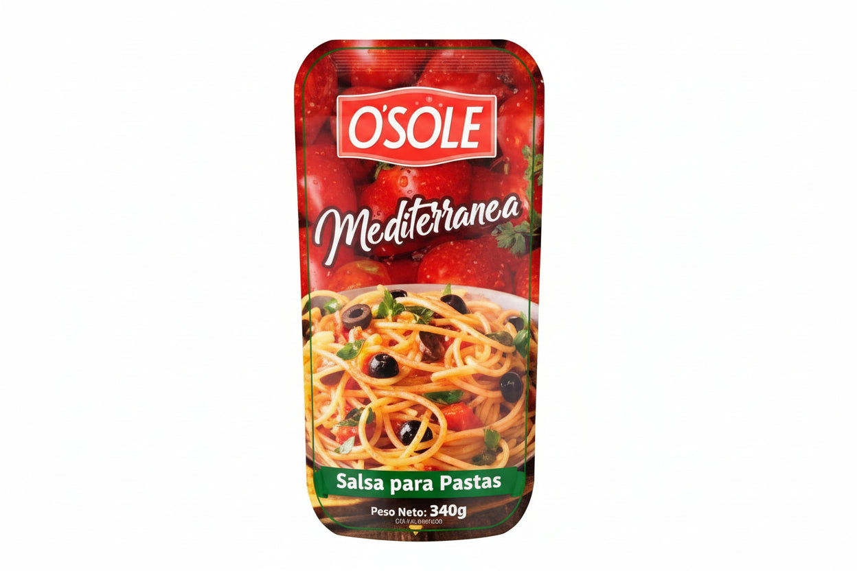 SALSA OSOLE MEDITERRANEA 340GR X