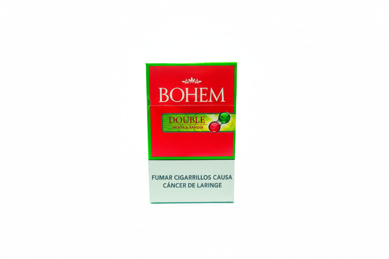 CIGARROS BOHEN DOBLE CLICK SANDIA - MENTA