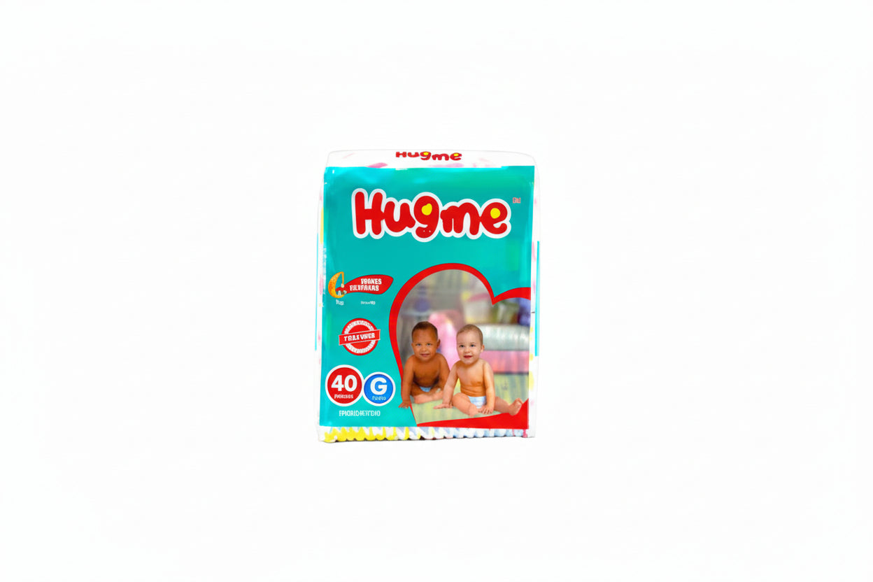 Pañales Hugme Talla G 6 paq por 40 Und