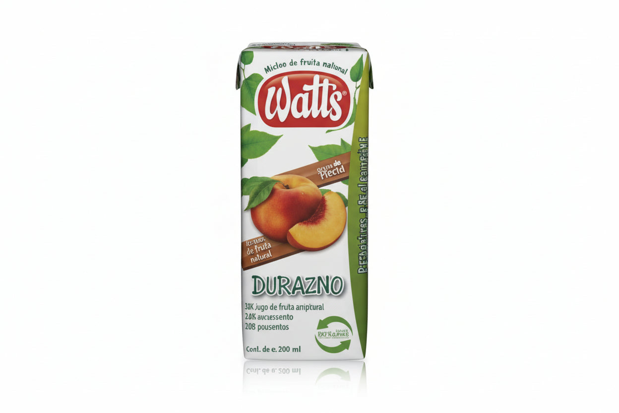 JUGO DE DURAZNO WATTS 200ML