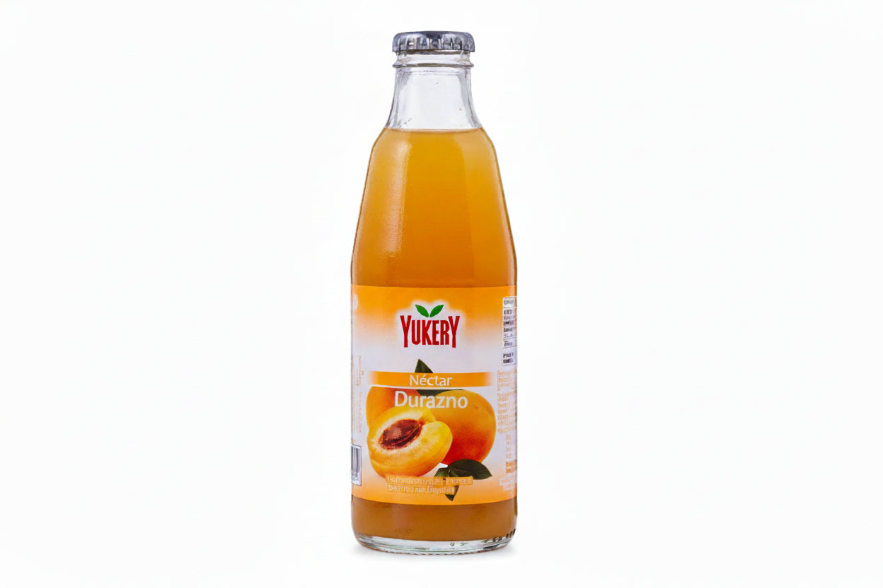 JUGO YUKERY DURAZNO BOT. 250ML