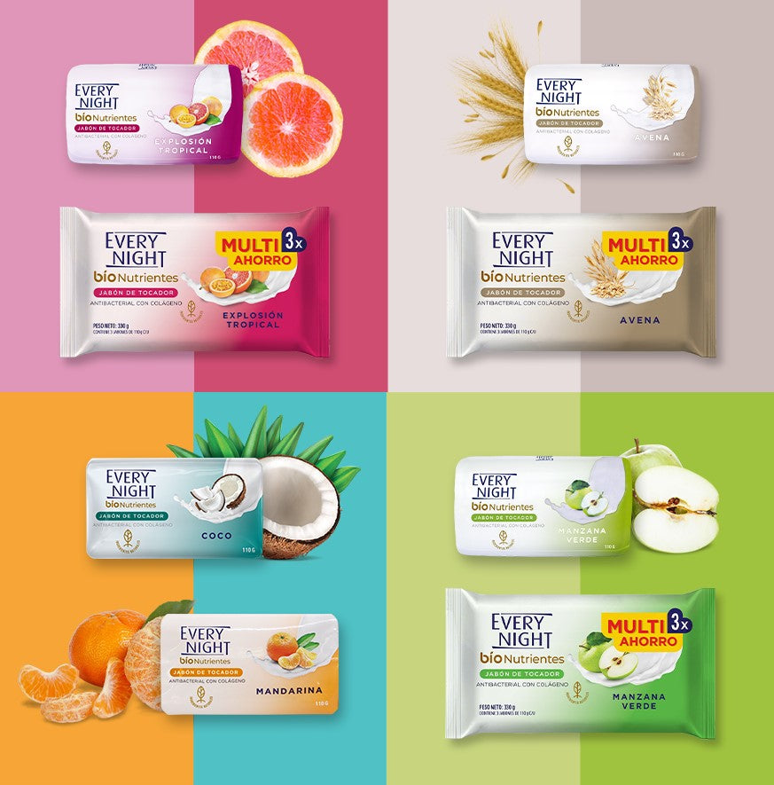 JABON DE BAÑO EVERYNIGHT 110G