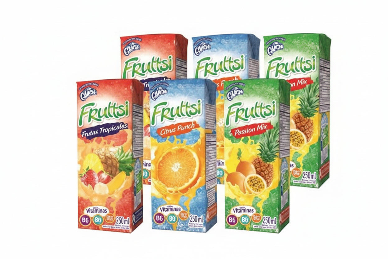 JUGO FRUTTSI SABORES SURTIDOS 250ML