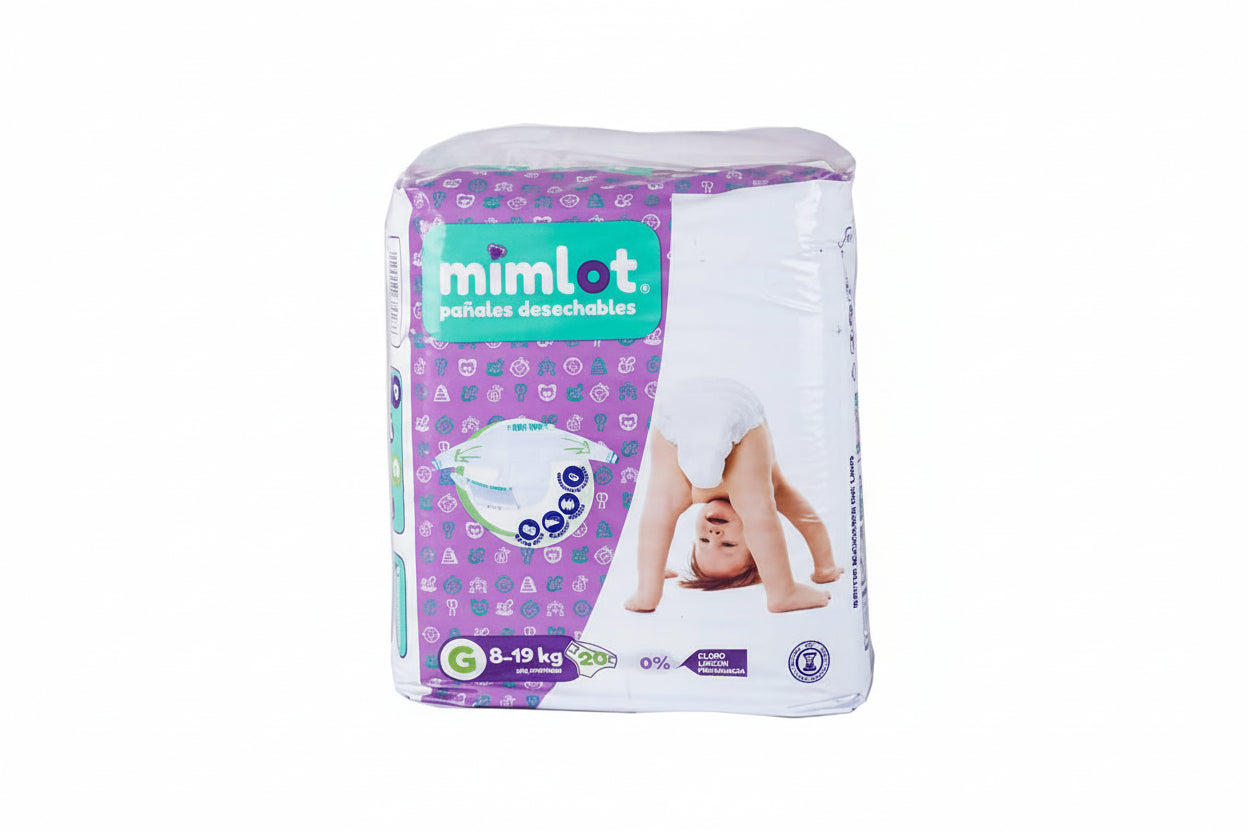 PAÑALES MIMLOT TALLA G