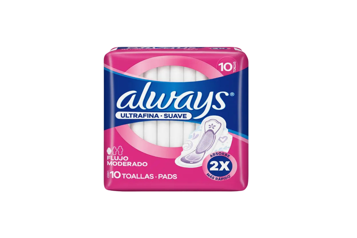 TOALLAS ALWAYS ULTRA SUAVE