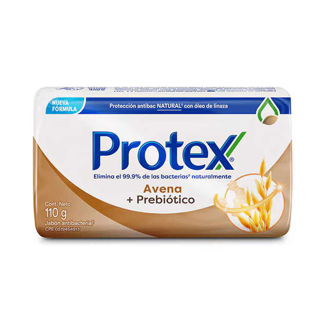 JABON DE BAÑO PROTEX AVENA + PREBIÓTICO 110Gr