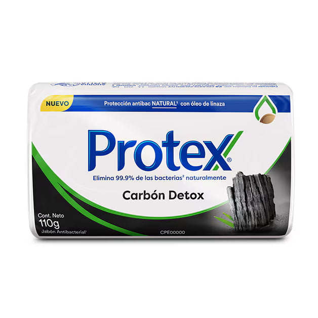 JABON DE BAÑO PROTEX CARBON DETOX