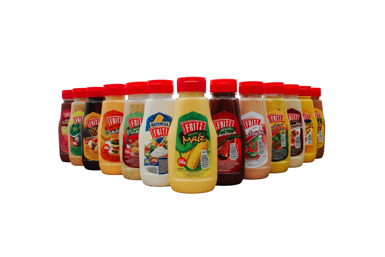 COMBO FRITZ 4 SALSAS SURTIDAS 310 GR