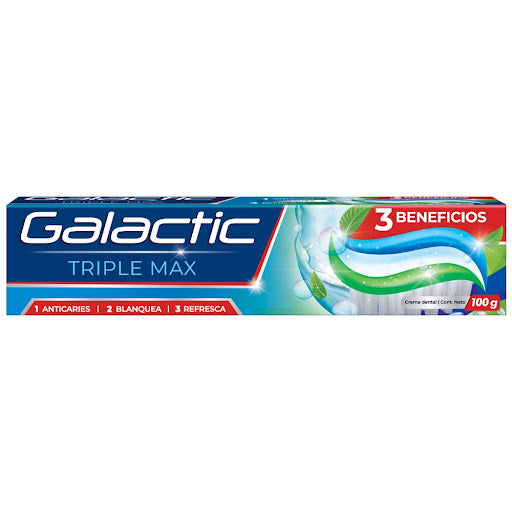 CREMA DENTAL GALACTIC TRIPLE MAX 100GR