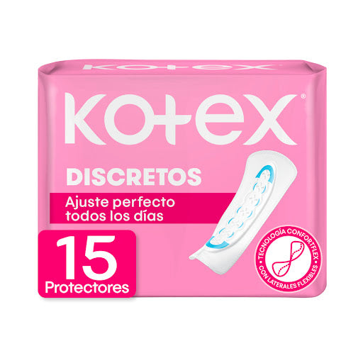TOALLAS KOTEX ULTRAFLEX DISCRETO X 15 UND