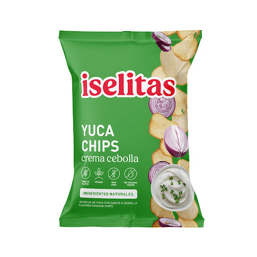 YUCA CHIPS SAL 70GR