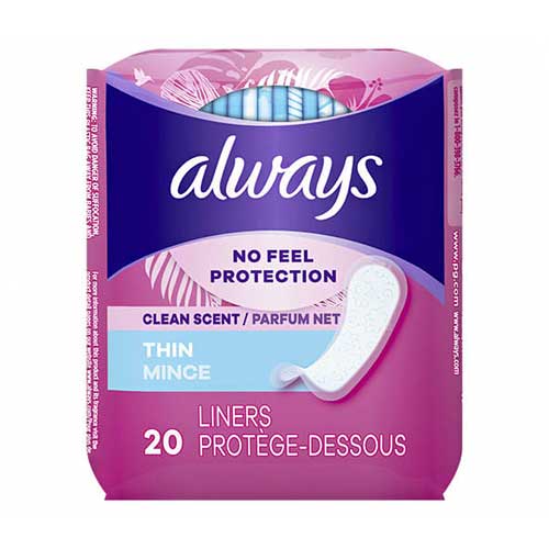 PROTECTOR DIARIO CON AROMA ALWAYS